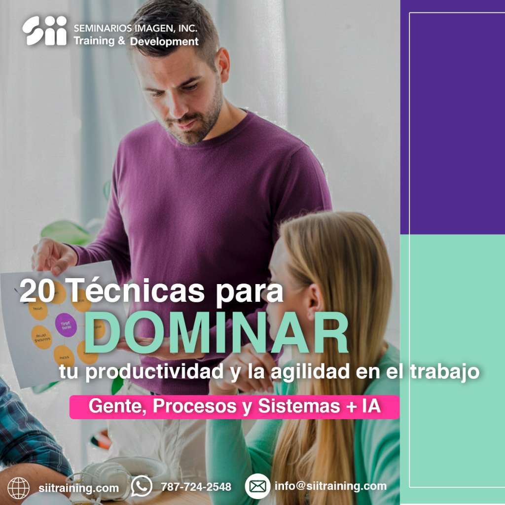 20 Técnicas para Dominar tu Productividad y la Agilidad en el Trabajo